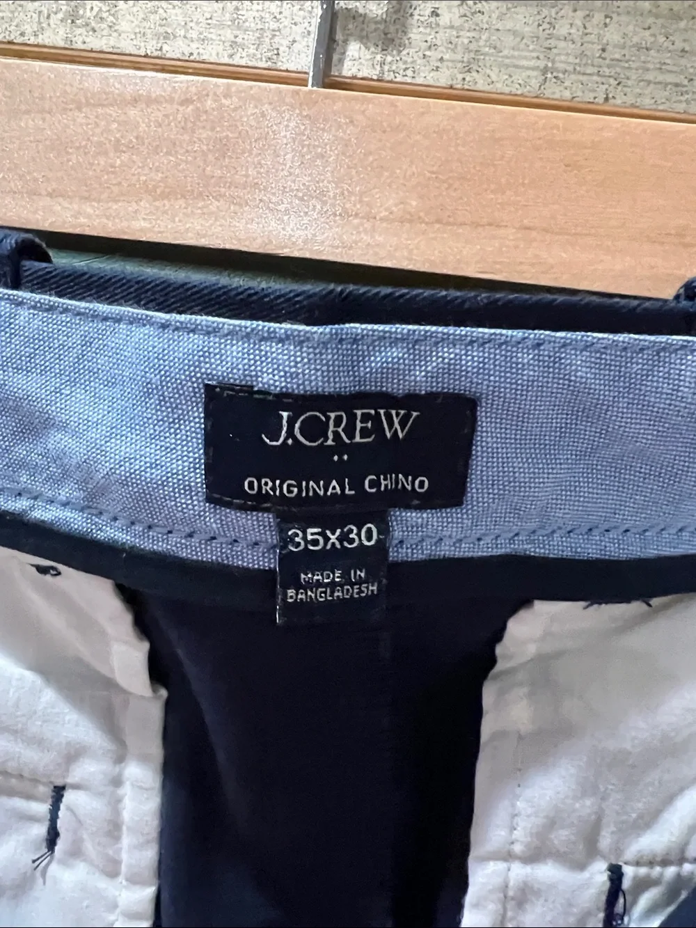 J. Crew Navy Chinos